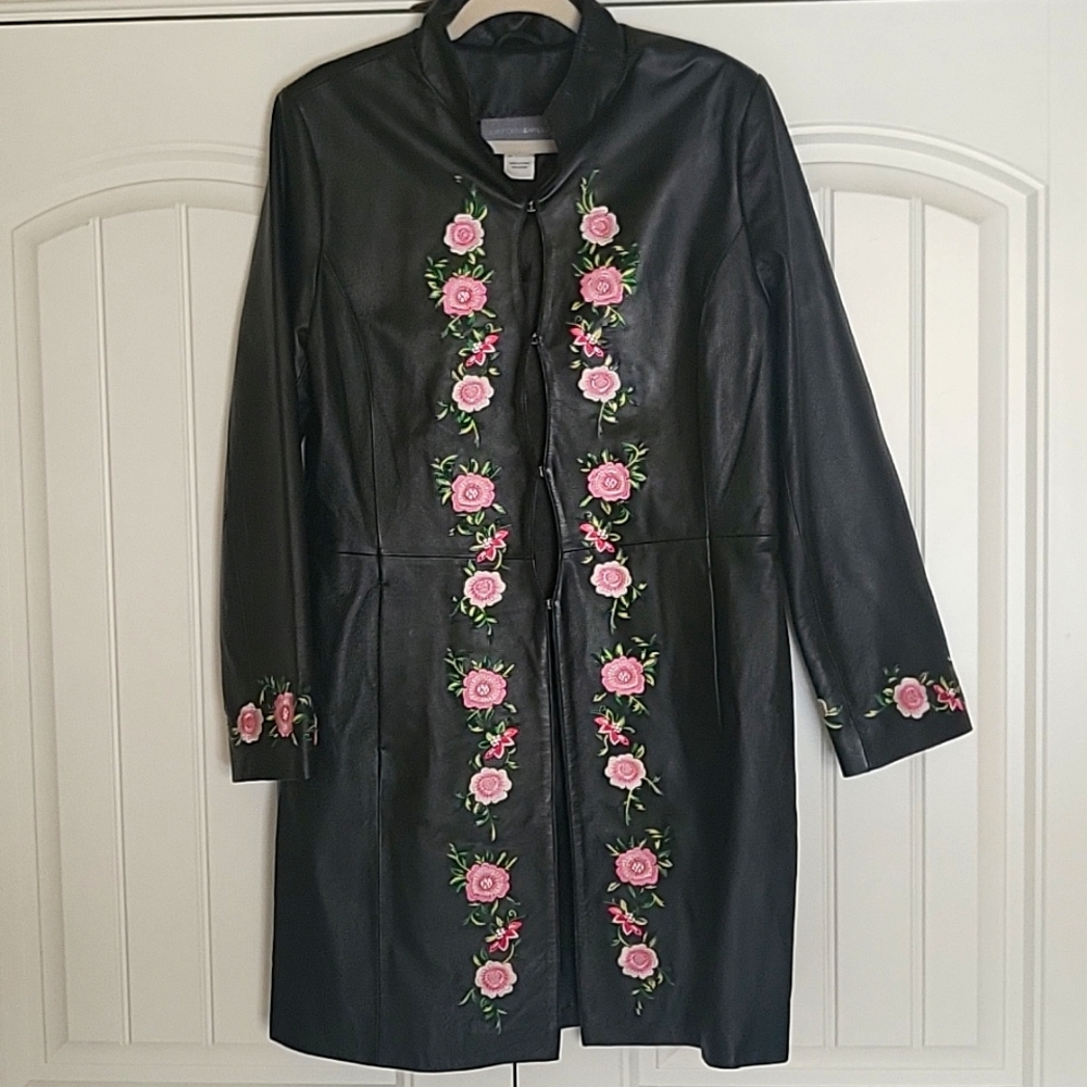 Clifford & Wills Leather Jacket Size 12